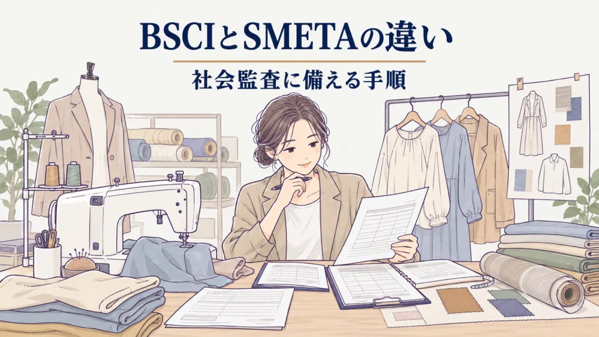 BSCIとSMETAの違い|アパレルODMが社会監査に備える手順