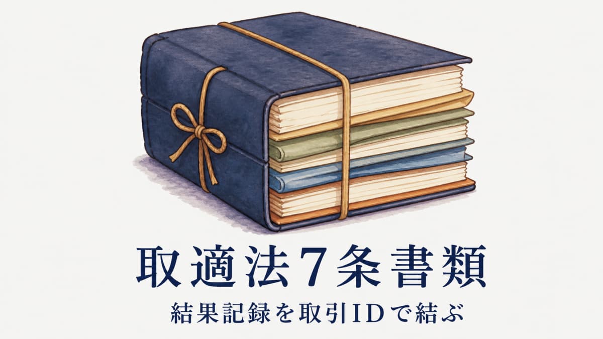 下請法5条書類の保存方法|アパレルODMの取適法7条記録【2026年版】